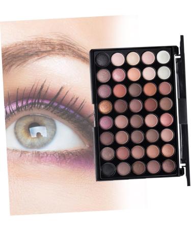 Angoily 2pcs 40 Eye Shadow Eyeshadow Powder Eyeshadow Pallet Eyeshadow Matt Palette Smoky Makeup 1 count (Pack of 1) As Shownx2pcs - Buy Online on GoSupps.com