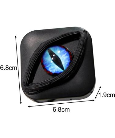 Harilla Mini Contact Lens Container - Unique Portable Travel Lens Box - Blue - Perfect for Home & Office - Buy Online on GoSupps.com
