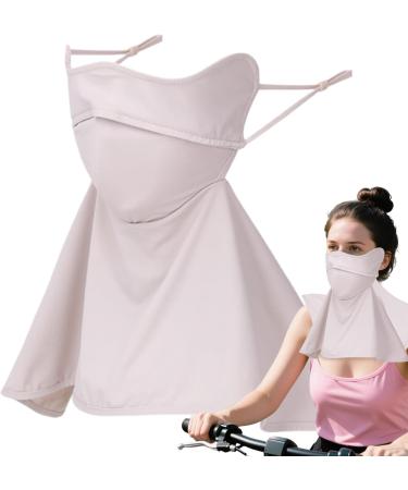 Couverture Visage Protection Solaire Masque Solaire Visage Protection UV R utilisable Respirant Anti-poussi re Effet Frais pour Chasse P che Randonn e Sport Voyage L Rose - Buy Online on GoSupps.com