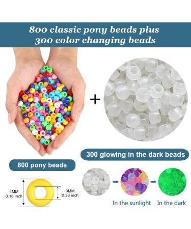 Eppingwin Beads Assortment Medium Pack - 800 Classic + 300 Color Changing Beads - Buy Online on GoSupps.com