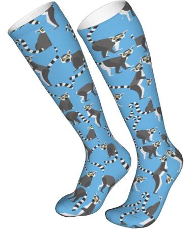 Lemurs Compression Socks for Women & Men | 15-20 mmHg Circulation Support for Running & Cycling - Buy Online on GoSupps.com
