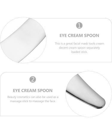 Buy Stainless Steel Facial Cream Spatula - Makeup Spoon & Applicator for Perfect Skin Care | Truly Beauty Remover - Buy Online on GoSupps.com