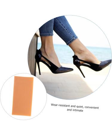 NOLITOY Non-Slip Shoe Repair Materials Sticker - High Heel Sole Pads Half Sole Protector & Cushion | Durable Rubber | 18.5x9CM - Buy Online on GoSupps.com