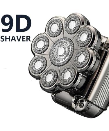 5 in 1 Electric Head Shaver for Men | Waterproof Cordless Razor | Rechargeable 9D Grooming Kit for Bald Men - Buy Online on GoSupps.com