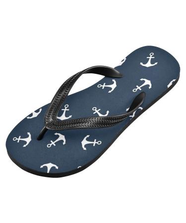Buy Mnsruu Maritime Ocean Anchor Flip Flop Sandals - XL/XXL for Men & Women | Perfect for Spa Travel & Home Use | Multicolored Comfort Slippers - Buy Online on GoSupps.com