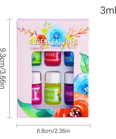  G n rique Water-soluble oil - 3 ml oil | 6-pack multi-purpose moisturizing oils for factory use | Car diffuser air freshener for bathroom and living room - Buy Online on GoSupps.com