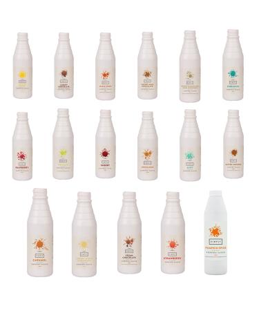 IBC Simply Topping Sauces Pick N Mix - Choose From 15+ Flavours | Bubblegum Caramel Cherry Mango Maple Syrup Mint Pistachio Pumpkin Spice Raspberry More - Pack of 3 x 1kg 1 kg (Pack of 3)