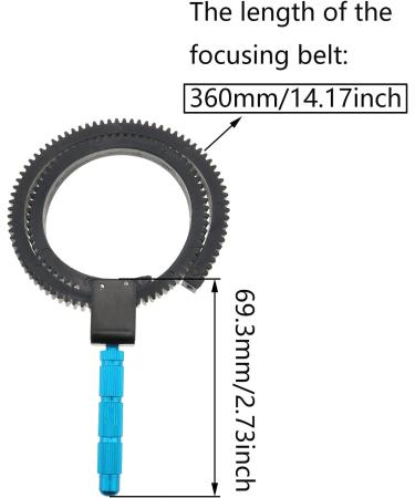 Adjustable Manual Follow Focus Zoom Lever Set for DSLR Camera Lens - CZQC - Buy Online on GoSupps.com