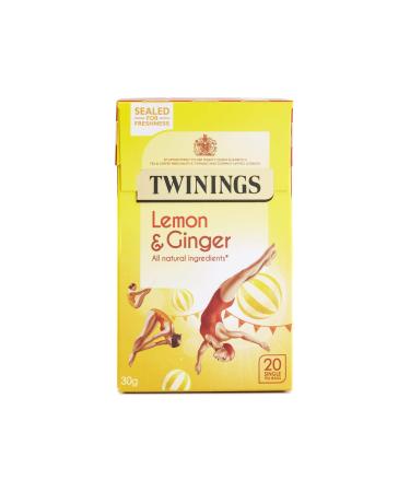 Twinings Herbal Revive Lemon & Chinese Ginger, 20 Tea Bags
