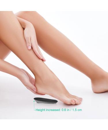 Self-Adhesive Gel Heel Pads - 2 Pairs of Cushioned Insoles for Men & Women - Comfort & Pain Relief - Buy Online on GoSupps.com