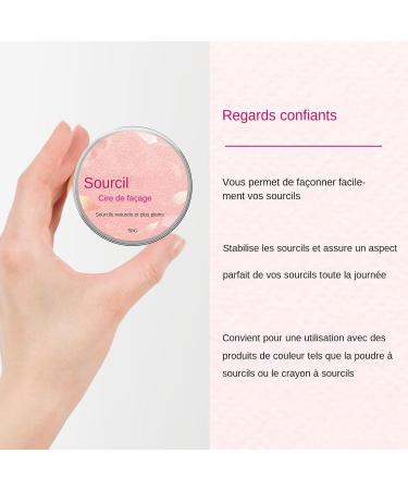  G n rique Eyebrow Gel Makeup - 50g Quick-Drying Styling Gel | Long-Lasting Eyebrow Gel - For Women Ladies Mothers Girlfriends Social Gatherings Occasions Travel - Buy Online on GoSupps.com