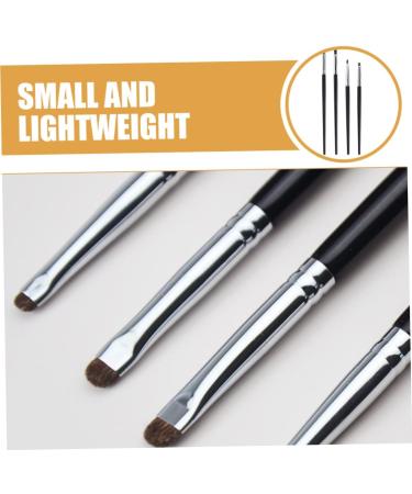 HAPINARY 4pcs Eye Shadow Brush Set Eyeshadow Brush Eye Precision Brush Small Eyeliner Brush Hair - Buy Online on GoSupps.com