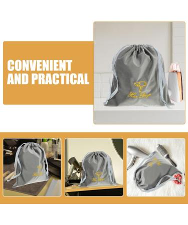 VINTORKY 3pcs Hair Dryer Storage Bag Hair Bag for Traveling Blow Dryer Bag Hair Tools Travel Bag Fabric 30.00X25.00X0.50CM As Shown - Buy Online on GoSupps.com