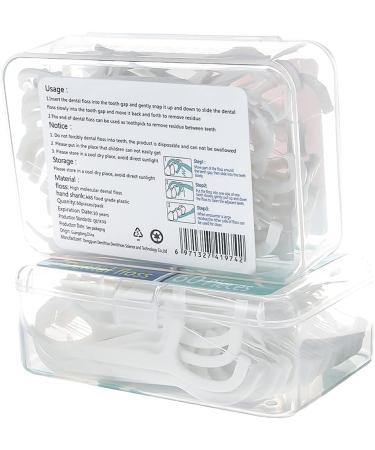 240-Piece Dental Floss Sticks 4-Pack | Hygienic Tooth Silk Cleaners for Families & Travel - Buy Online on GoSupps.com