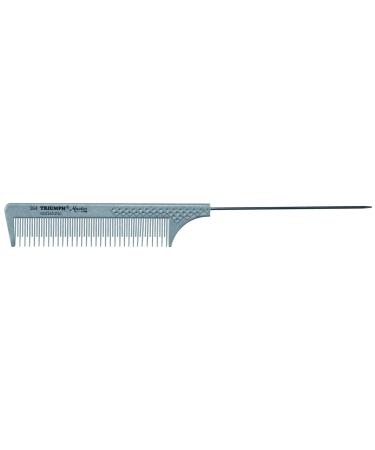 Hercules S mann - 264 Toupier comb with needles |8.5 inch comb made of high quality plastic and steel needle |Hair comb with a fine toothing |silver