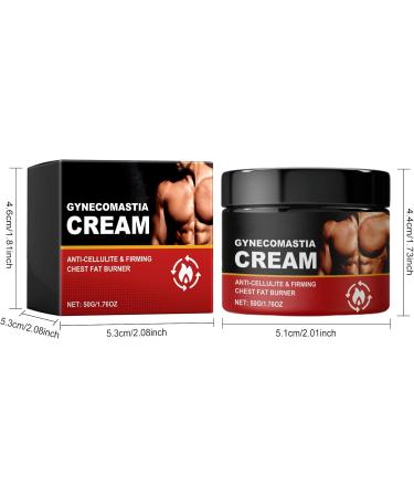 Crsetmyth Chest Cellulite Reduction Cream 50g AntiCellulite Cream Fitness Pektorale Muskeln Punishing Cream Fat Burning Cream Cellulite Reduction Cream Strengthening Chest for Men - Buy Online on GoSupps.com