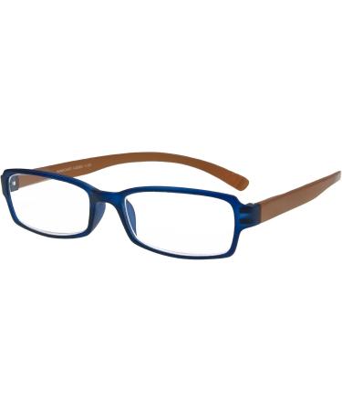 I NEED YOU Reading Glasses - Hangover +1.50 Diopters Blue-Brown | Stylish & Comfortable | International Shipping - Buy Online on GoSupps.com