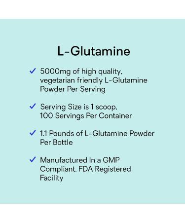 Bad Athletics L-Glutamine Powder 5000mg | Immune & Intestinal Support | 100 Servings - Buy Online on GoSupps.com