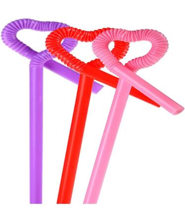 100 Colorful Extra Long Flexible Bendy Party Drinking Straws - Disposable - Buy Online on GoSupps.com