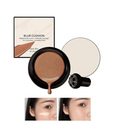 Foundation Cushion | 15g Camouflage Cosmetics Makeup Cushion for Facial Complexion | For Sensitive Skin Mature Skin Travel Beach Dating Evening