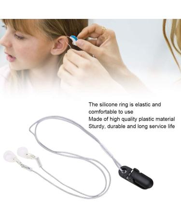 Anti-Lost String for Hearing Aids | Gray Plastic Hearing Aid Accessory | Secure Your Device Internationally - Buy Online on GoSupps.com