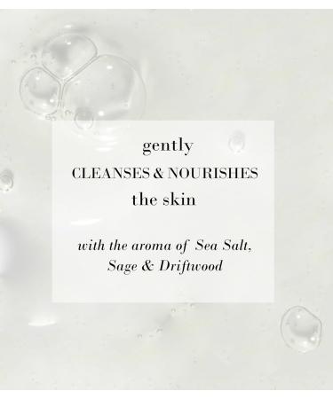 Mannisons Body Wash Sea-Drift Aroma 32 oz Refill Pouch Nourish and Softens Skin Luxurious Scent of Sea Salt Sage Driftwood Rich Lather - Buy Online on GoSupps.com