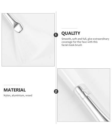 Lurrose 2PCS Premium Facial Mud Applicator Brushes - Professional Fan Shaped Durable Brushes for Travel | International Shipping Available - Buy Online on GoSupps.com