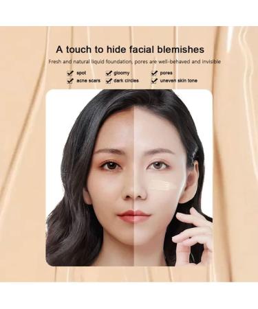 3Pcs FV Concealer Foundation FV Tender the Skin Full Coverage Foundation Long-Lasting Waterproof Moisturizing Smooth and Oil-Free Liquid Foundation.(Moisturize Skin) - Buy Online on GoSupps.com