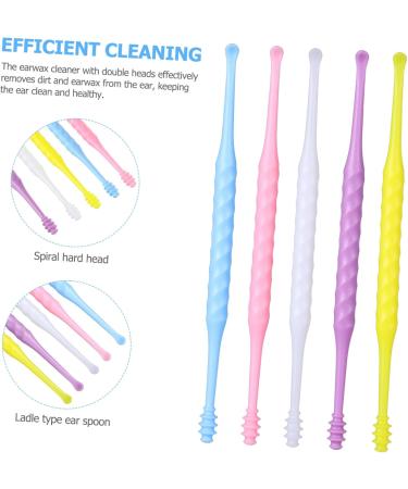 BUTIFULSIC 20pcs Ear Wax Picker Dual Use Ear Cleaner Tools Colors Portable and Easy to Grip for Efficient Wax Removal for Home Travel - Buy Online on GoSupps.com