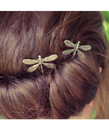 FRCOLOR 6 Pieces Vintage Dragonfly Hair Clips Dragonfly Hair Pins Dragonfly Hair Pins Side Clips Dragonfly Hair Clips For Women - Buy Online on GoSupps.com