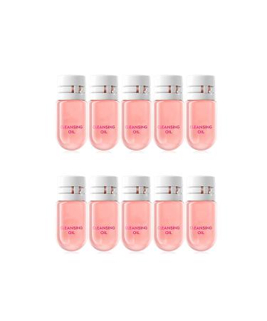 Huile Demaquillant Visage 2ml Mini Set Jetable (5/10pcs) liminateur de Maquillage Doux et Nettoyant Pour La Peau Adoucissant Apaisant Id al Pour Voyager Gym Taille Pour On-the-Go (#10PCS)