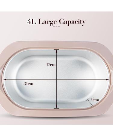 Bains de Paraffine Chauffe-cire Grande Capacit 4 L avec Affichage Num rique pour Bain de Paraffine pour les Mains et les Pieds - Buy Online on GoSupps.com