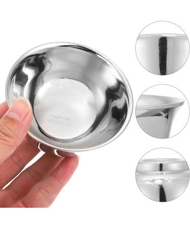 Beaupretty Stainless Steel Shaving Bowl & Soap Shell | Unbreakable Shave Cream Cup & Facial Foam Shell - Ideal for Smooth Shaving - Buy Online on GoSupps.com