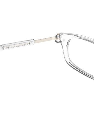 TBOC Pack: +3.50 Reading Glasses for Men & Women - Foldable with Magnet Clip | Transparent & Brown (2-Pack) - Buy Online on GoSupps.com