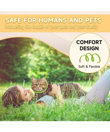 Cat Repellent Treatment Adjustable Cat Repellent Collars Natural Protection Repellent Collar for Cats Water Resistant Repellent Collar for Cats Small-Medium-Large Green 1pack - Buy Online on GoSupps.com