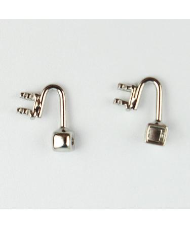 SBTRKT 100pcs Eyeglass Nose Pad Arms | Stainless Steel Repair Parts for Eyewear | 50 Pairs - Buy Online on GoSupps.com