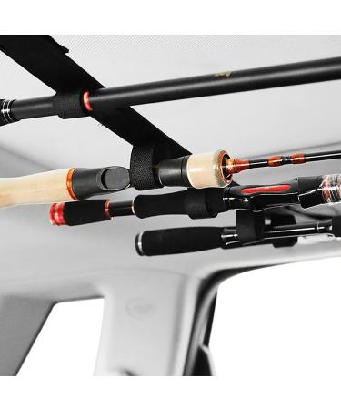 Buy Fishing Rod Holder for Car - 2-Piece Vehicle Carrier with 5 Holes & Straps | Multifunctional Transport Belt for Secure Transport - Buy Online on GoSupps.com