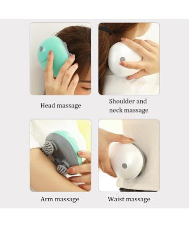 Buy Dijiusidy Head Massage Device - Scalp Massager for Men & Women | Silver Body Care Device for Ultimate Relaxation - Buy Online on GoSupps.com
