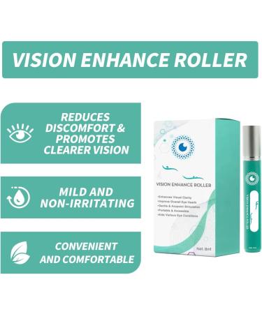 Vision Enhance Roller Vision Enhance Roller Ophtalmique Vision Enhance Roller Soulage La Fatigue Oculaire Et Soulage La S Cheresse Am Liore La Clart Visuelle (2pc) - Buy Online on GoSupps.com