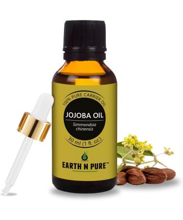 Buy Earth N Pure Essential Oils - Jojoba Oil 30 ml | Premium Quality International Shipping - Buy Online on GoSupps.com