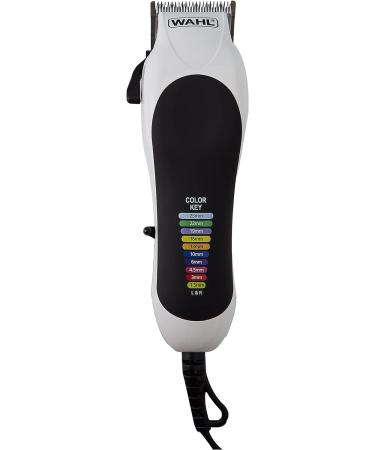Wahl Color Pro Hair Clipper for Men - Complete Family Kit with Accessories Perfect for Travel - 10 Colorful Guards Scissors & Comb Included - Buy Online on GoSupps.com