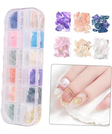 Healeved 3 Boxes Nail Ornament Nail Decorations for Nail Art Rhinestones for Nails Gemstones for Nails Dimonties Gems Nail Crystal Jewelry Nail Diamonds Rhinestones Shell Pieces Manicure - Buy Online on GoSupps.com