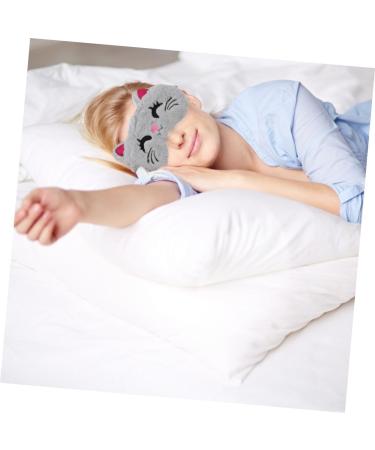 2 pi ces Masque de Sommeil Peluche pour Yeux Animaux Lot de Masques Doux et Respirants pour Confort Optimal Lors des Siestes des Voyages et Du - Buy Online on GoSupps.com