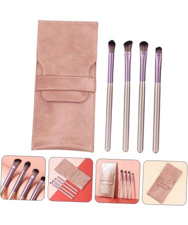 POPETPOP 4 Sets Eye Shadow Brush Set Eyeshadow Makeup Brush Girls Suit Cosmetic Eye Makeup Supplies Powder Applicator Blending Brush Girl's Eyeshadow Brush Tool Wooden Handle - Buy Online on GoSupps.com