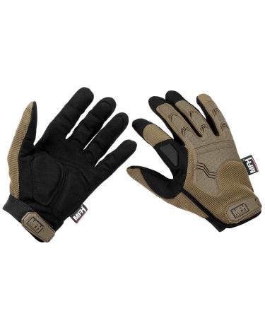 MFH Multipurpose Attack Gloves Coyote Tan size XL