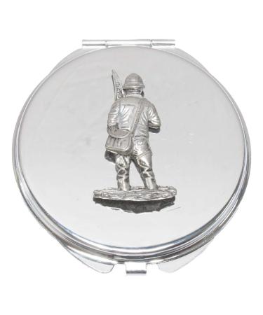 Fisherman Stood Compact Mirror Handbag Gift With Free Engraving 129