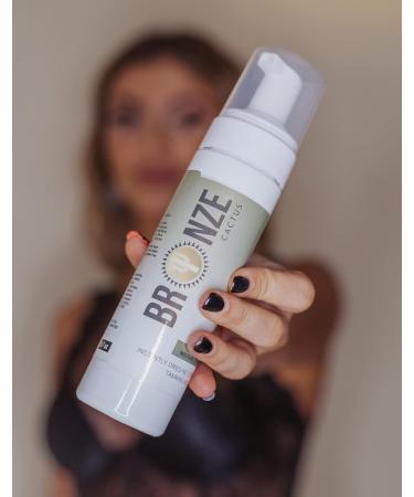 Double-Dipped Ultra Dark Self-Tanning Mousse | Mediterranean Glow | Streak-Free & Scent-Free | Vegan Organic Bronzer for All Skin Types - 200ml - Buy Online on GoSupps.com