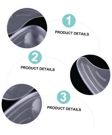 NOLITOY Heel Cushions for Women & Men - 2 Pairs Horoscope Half Pad Insoles for Comfort & Plantar Support - Buy Online on GoSupps.com