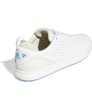 adidas Men's Flopshot Spikeless Golf Shoes 11 - Footwear White/Gold/Blue Rush - Buy Online on GoSupps.com
