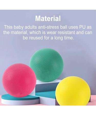 MOYIC Children Comfortable Anti-Stress Silent Ball Pressure Relief Balls Gifts Exercise Household Office Red - Buy Online on GoSupps.com